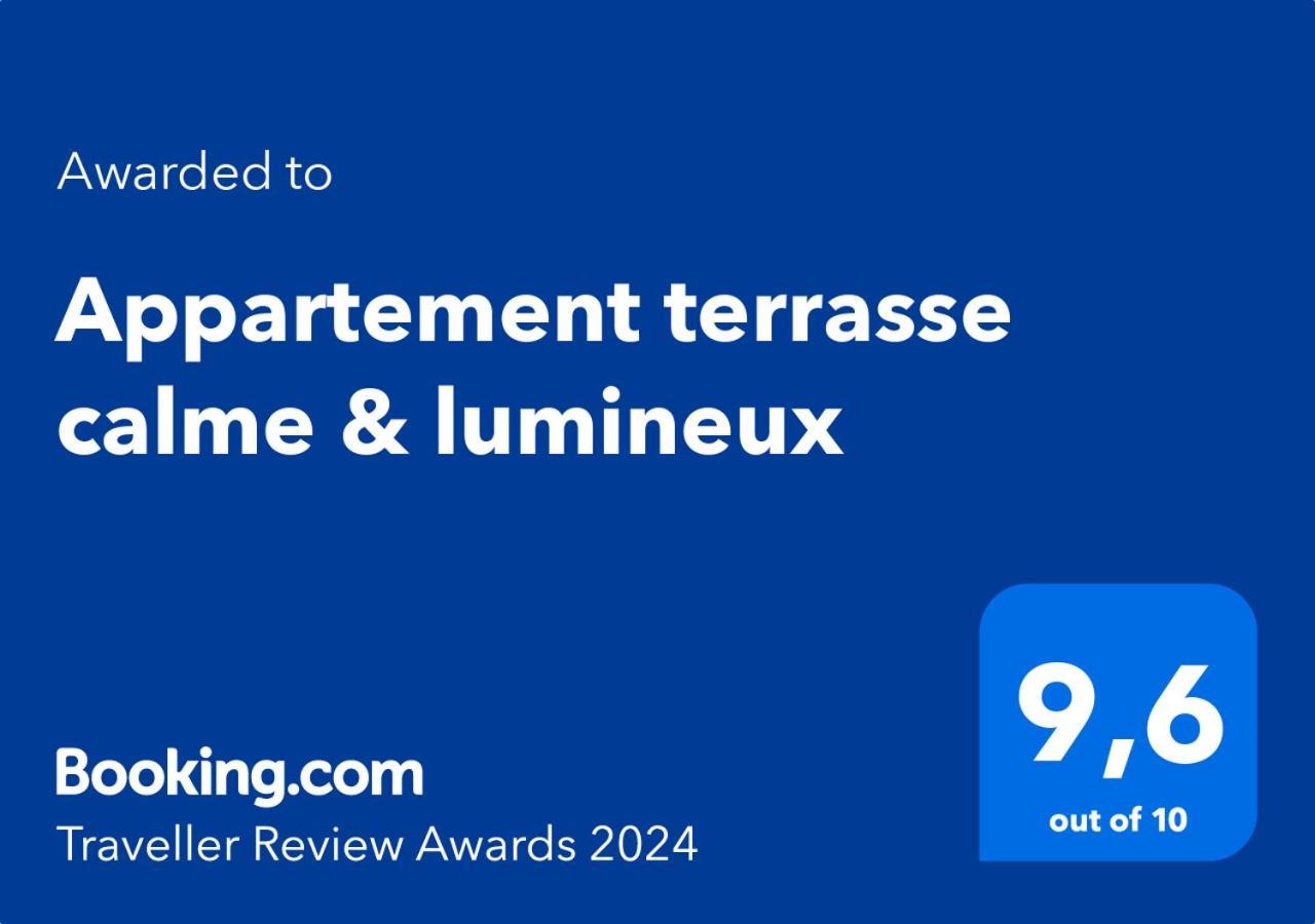 Terrasse - Hyper Centre - 2 Chambres - Parking Gratuit - Calme & Lumineux - Arrivee Autonome Marseilles Exterior foto