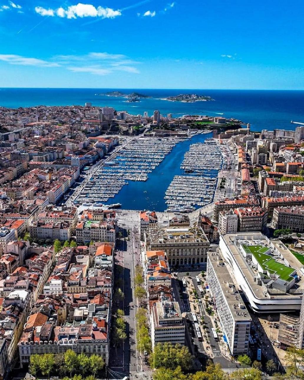 Terrasse - Hyper Centre - 2 Chambres - Parking Gratuit - Calme & Lumineux - Arrivee Autonome Marseilles Exterior foto